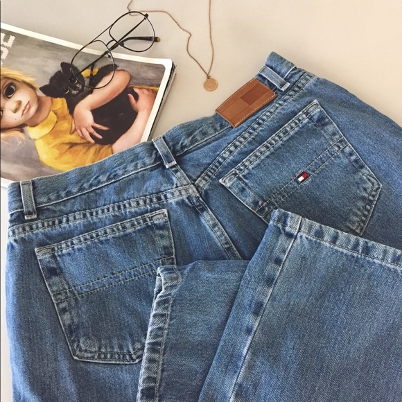 VTG TOMMY HILFIGER | blue mom jeans - Picture 2 of 8